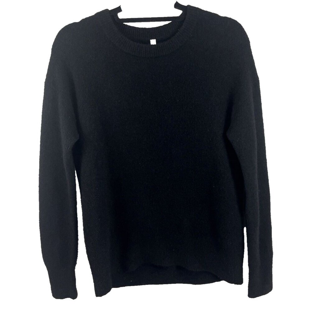 Aritzia The Group Babaton Black Alpaca-Blend Black Sweater Womens Size XXS